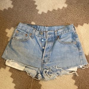 Levi’s 501 denim shorts